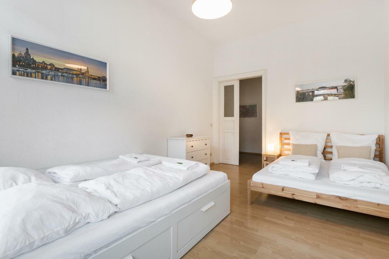 Ruhiges Apartment Am Rande Des Szeneviertels Дрезден Экстерьер фото